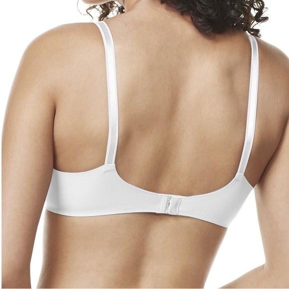 Warners No Side Effects Underarm-Smoothing Comfort Underwire Lined T-Shirt Bra - Picture 2 of 6